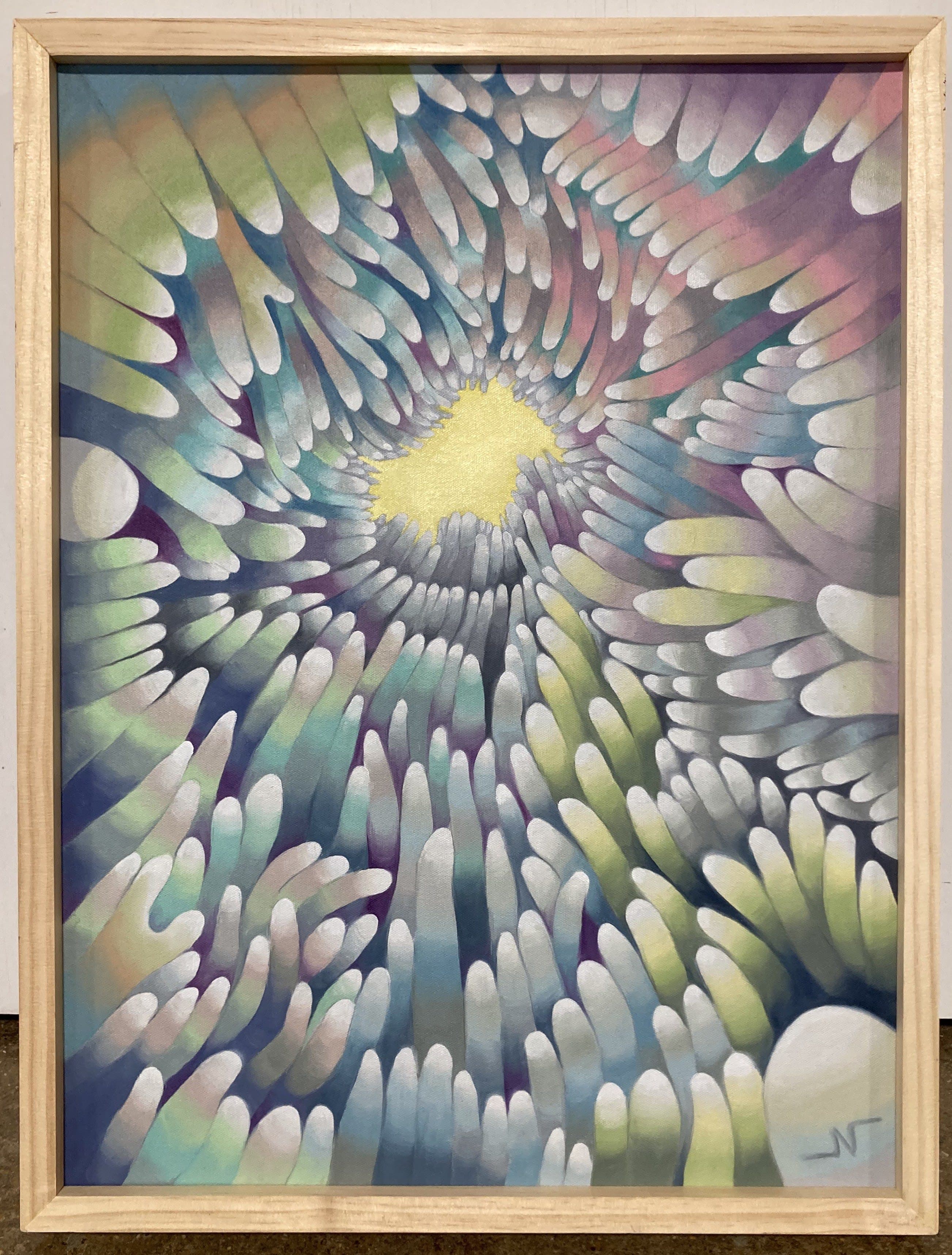 baby abyss in frame SOLD