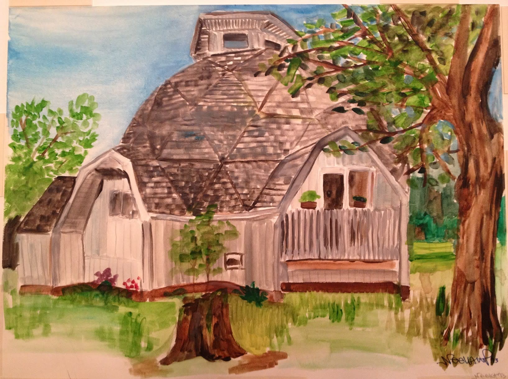 The Browns House Portrait