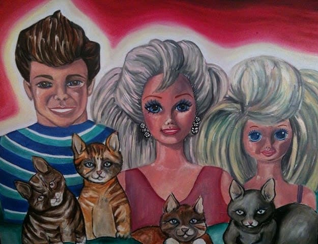 Barbie Family Portrait