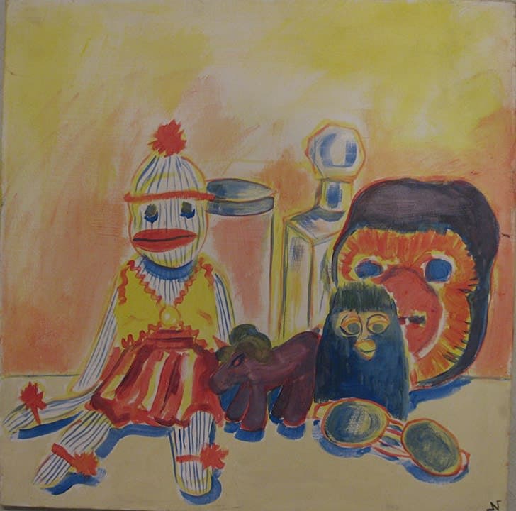 Sock Monkey Still life from memory